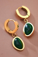 Load image into Gallery viewer, Mia Accessories - 18K Gold Plated Waterproof Stainless Steel Drop Earrings - 7570