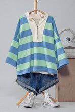 Load image into Gallery viewer, Urban Daizy - Breezy Striped Pullover Top