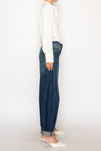 Load image into Gallery viewer, ARTEMIS VINTAGE - HIGH RISE RELAXED TAPERED DARK WASH BARREL JEANS