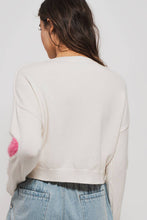 Load image into Gallery viewer, Urban Daizy - Heart of Fuzz Knit Crewneck Sweater