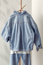 Load image into Gallery viewer, Urban Daizy - DENIM BUTTON-UP JACKET