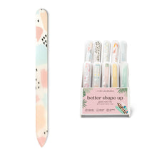 Load image into Gallery viewer, DM Merchandising - Lemon Lavender Glass Nail Files