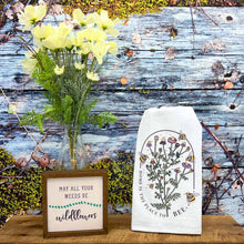 Load image into Gallery viewer, Driftless Studios - Home Is The Best Place To Bee Tea Towels Spring 2025