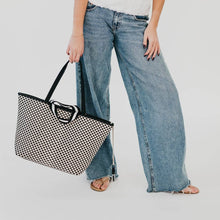 Load image into Gallery viewer, Pretty Simple - Woven Tiffany Organizer Tote Bag