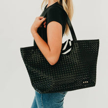 Load image into Gallery viewer, Pretty Simple - Woven Tiffany Organizer Tote Bag