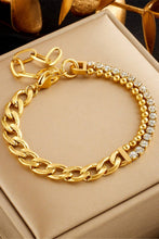 Load image into Gallery viewer, Mia Accessories - 18K Gold PVD Plated Waterproof Stainless Steel Chain Bracelet - 6875