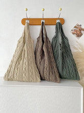 Load image into Gallery viewer, UZ Wholesale Store - Solid Color Woven Handbags