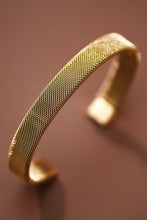 Load image into Gallery viewer, Mia Accessories - 18K Gold PVD Plated Waterproof Stainless Steel Cuff - 6984