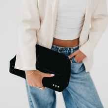 Load image into Gallery viewer, Pretty Simple - Miranda Suede Flap Crossbody