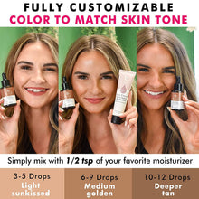 Load image into Gallery viewer, Beauty By Earth - Self Tanner Drops 1oz (3 Shades)