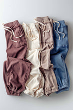 Load image into Gallery viewer, Urban Daizy - Wide Leg Cotton Blend Jogger Sweatpants