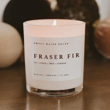 Load image into Gallery viewer, Sweet Water Decor - Fraser Fir 11 oz Soy Candle - Christmas Decor & Gifts