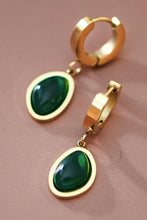 Load image into Gallery viewer, Mia Accessories - 18K Gold Plated Waterproof Stainless Steel Drop Earrings - 7570