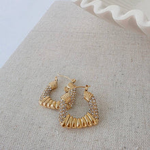 Load image into Gallery viewer, Pretty Simple - Daphne Hoop Earrings - WATERPROOF