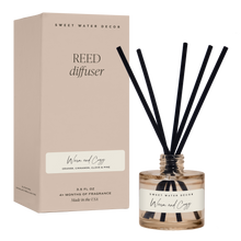 Load image into Gallery viewer, Sweet Water Decor - *NEW* Warm and Cozy Reed Diffuser - Christmas Decor & Gifts