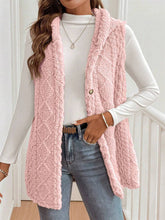 Load image into Gallery viewer, EmberLoom - Women's Reversible Faux Fur outwear Vest with Buttons