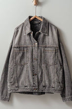 Load image into Gallery viewer, Urban Daizy - DENIM BUTTON-UP JACKET