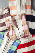 Load image into Gallery viewer, Urban Daizy - Breezy Striped Pullover Top