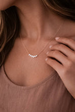 Load image into Gallery viewer, Mia Accessories - 18K Gold PVD Plated Waterproof Stainless Steel Pearl Necklace - 6776