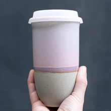 Load image into Gallery viewer, Nova Ceramics Travel Mugs - Horizon Ceramic Travel Mug – 16oz with Lid & Sleeve