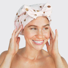 Load image into Gallery viewer, KITSCH - Luxury Shower Cap - Blush Dot