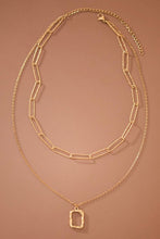 Load image into Gallery viewer, Mia Accessories - 18K Gold PVD Plated Waterproof Stainless Steel Chain Necklace - 7922