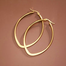 Load image into Gallery viewer, Mia Accessories - 18K Gold Plated Waterproof Stainless Steel Hoop Earrings - 7534