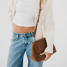 Load image into Gallery viewer, Pretty Simple - Miranda Suede Flap Crossbody