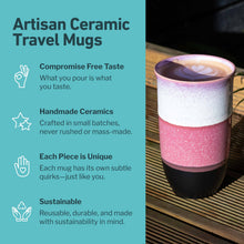 Load image into Gallery viewer, Nova Ceramics Travel Mugs - Eclipse 16oz Ceramic Travel Mug – Reusable with Lid