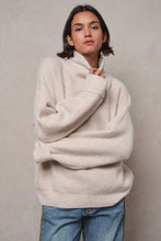 Load image into Gallery viewer, Urban Daizy - Relaxed Waffle Knit High Neck Sweater