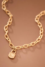 Load image into Gallery viewer, Mia Accessories - 18K Gold PVD Plated Waterproof Stainless Steel Chain Necklace - 7918
