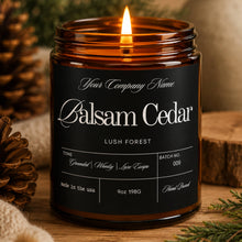 Load image into Gallery viewer, Candle Bliss - Retail Ready, Amber Glass Jar Candle Style 9
