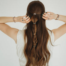 Load image into Gallery viewer, K'lani hair tie bracelets - "Terra" Earth Tones Hair Tie Rings
