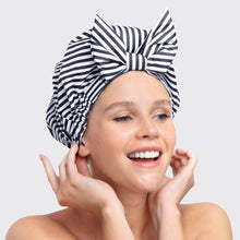 Load image into Gallery viewer, KITSCH - Luxury Shower Cap - Stripes
