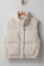 Load image into Gallery viewer, Haven Puffer Vest: OLIVE / S-2/M-2/L-2
