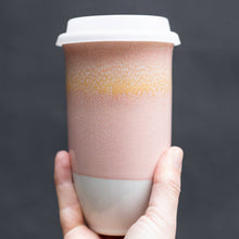 Load image into Gallery viewer, Nova Ceramics Travel Mugs - Afterglow Cup 16oz (Includes Lid &amp; Band)
