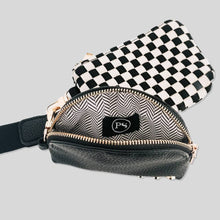 Load image into Gallery viewer, Pretty Simple - Wonderlust Woven Dual Pouch Wristlet
