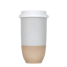 Load image into Gallery viewer, Nova Ceramics Travel Mugs - Dune 16oz Ceramic Travel Mug – (Includes Lid &amp; Band)
