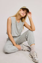 Load image into Gallery viewer, Mimosa - Terry Knit Tank and Jogger Sweatpants Matching Set

