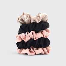 Load image into Gallery viewer, KITSCH - Satin Sleep Scrunchies 5pc - Assorted
