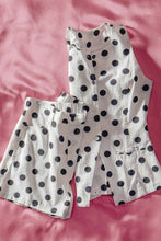 Load image into Gallery viewer, Urban Daizy - Polka Dot Cotton Linen Matching Set
