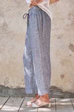 Load image into Gallery viewer, Urban Daizy - Linen Wide-Leg Drawstring Pants
