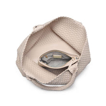 Load image into Gallery viewer, Moda Luxe - Solana Woven Vegan Leather Tote
