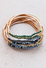 Load image into Gallery viewer, Mia Accessories - Boho Layered Spring Coil Guitar String Bracelet Set - 6963

