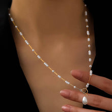 Load image into Gallery viewer, Mia Accessories - 18K Gold Plated Waterproof Stainless Steel Chain Necklace - 7058
