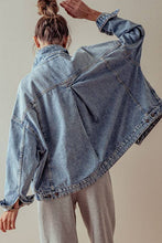 Load image into Gallery viewer, Urban Daizy - DENIM BUTTON-UP JACKET
