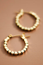Load image into Gallery viewer, Mia Accessories - 18K Gold PVD Plated Waterproof Stainless Steel Hoop Earrings - 7191
