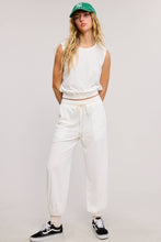 Load image into Gallery viewer, Mimosa - Terry Knit Tank and Jogger Sweatpants Matching Set
