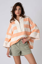 Load image into Gallery viewer, Urban Daizy - Breezy Striped Pullover Top
