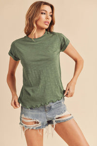 AEMI + CO - 8219BK Gwen Tee